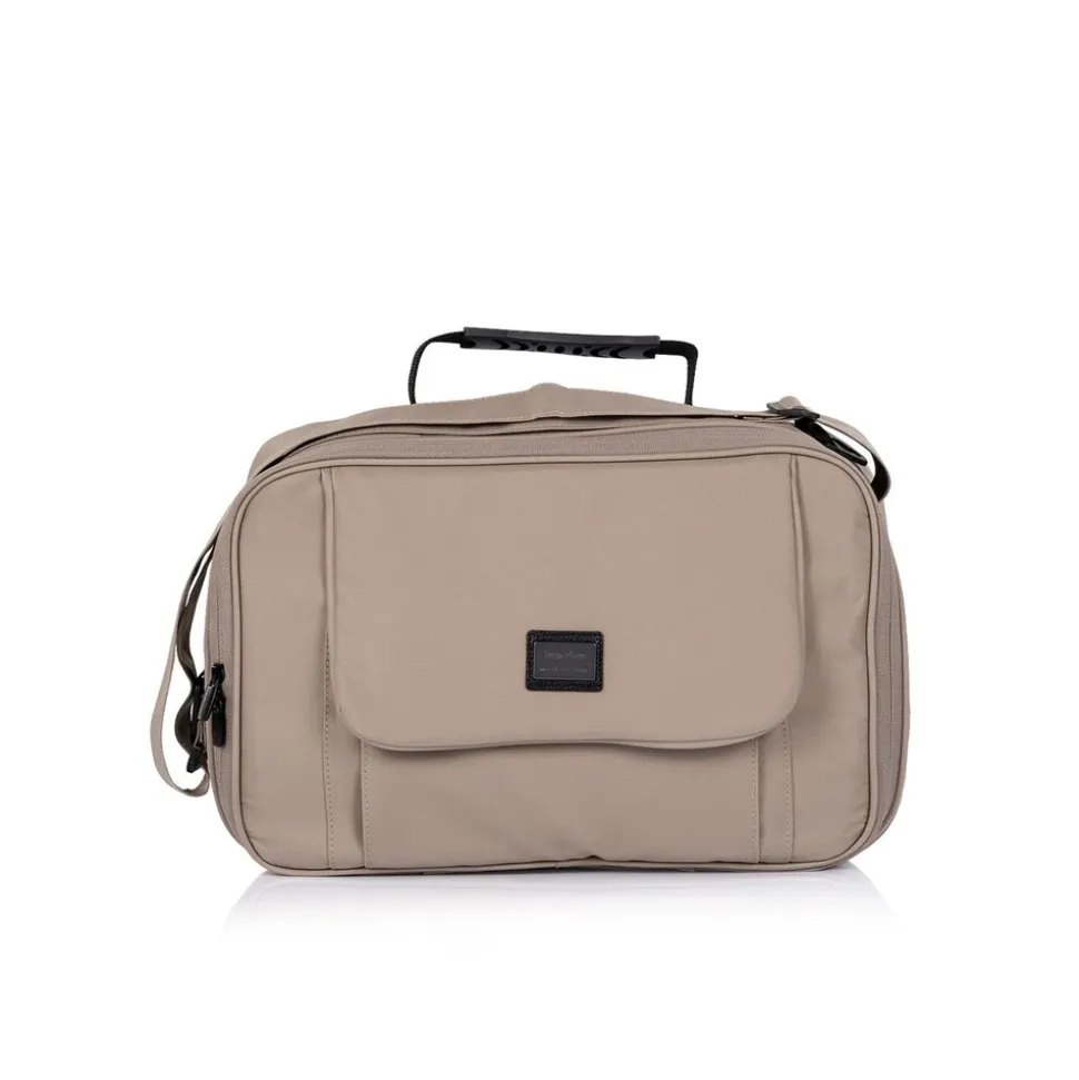 Chipolino Wickeltasche universal Vordertasche Schultergurt Reißverschluss Unisex beige