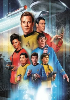 Clementoni - Star Trek Collection 3, 500 Teile