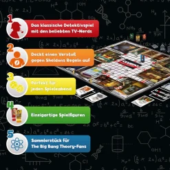 Cluedo The Big Bang Theory Brettspiel Gesellschaftsspiel