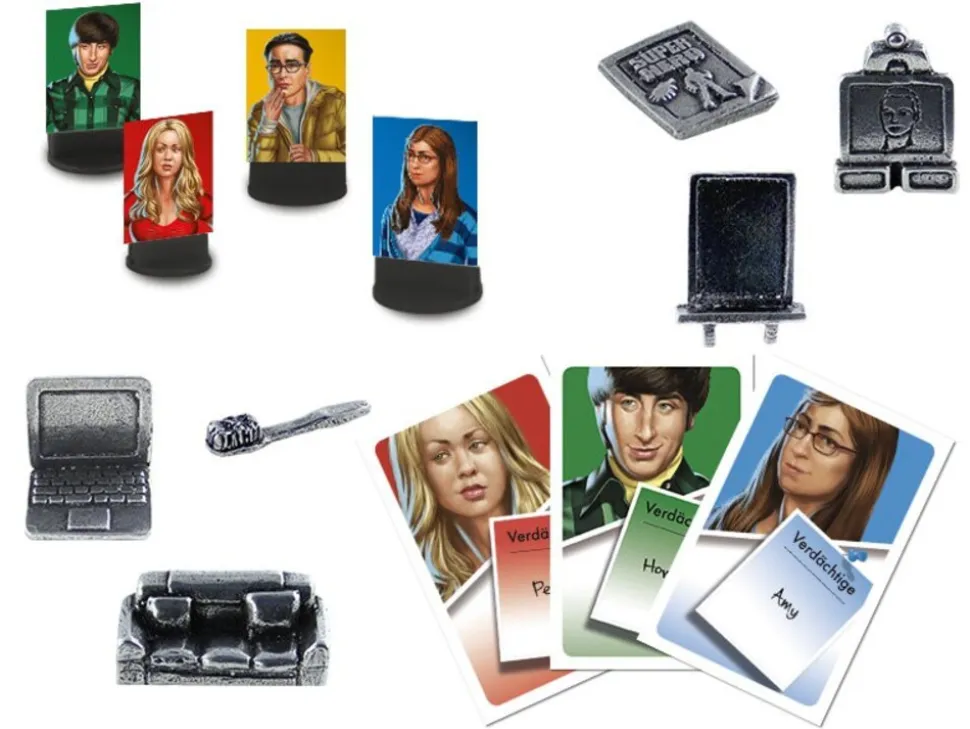 Cluedo The Big Bang Theory Brettspiel Gesellschaftsspiel