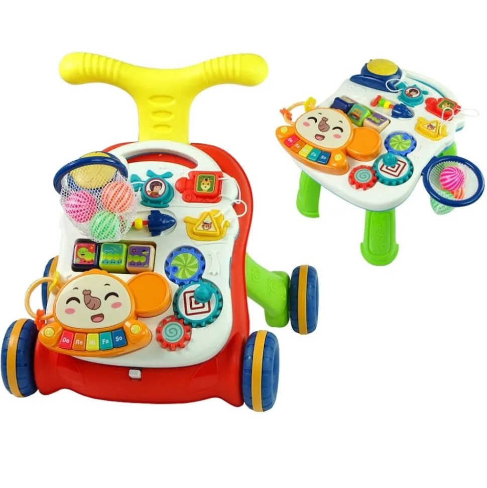 Coemo 2in1 Baby Laufwagen Rolli und Multifunktion Spieltisch
