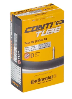 CONTINENTAL-Fahrradgruppenschlauch, 27" x 1 1/4 - 28" x 1.75, Patentventil