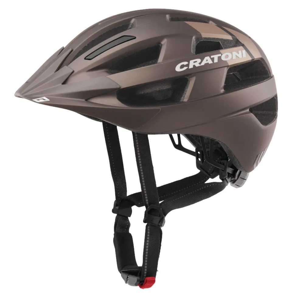 CRATONI City - Fahrradhelm Velo-X , braun metallic matt