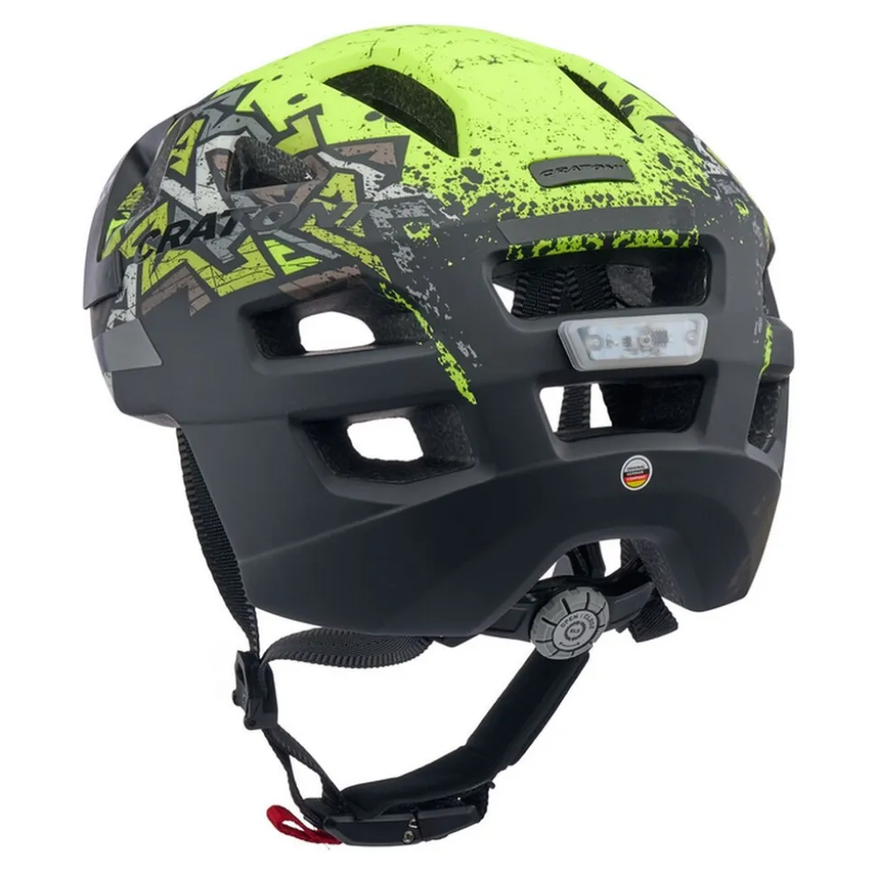 CRATONI Fahrradhelm Maxster Pro, wild-neonyellow matt