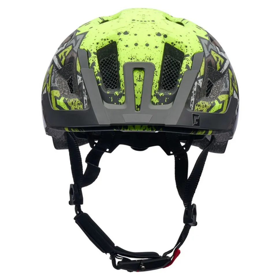 CRATONI Fahrradhelm Maxster Pro, wild-neonyellow matt