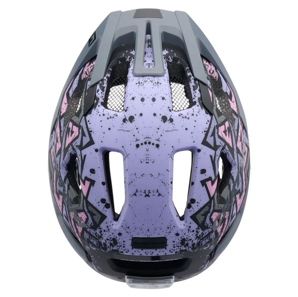 CRATONI Fahrradhelm Maxster Pro, wild lavender matt