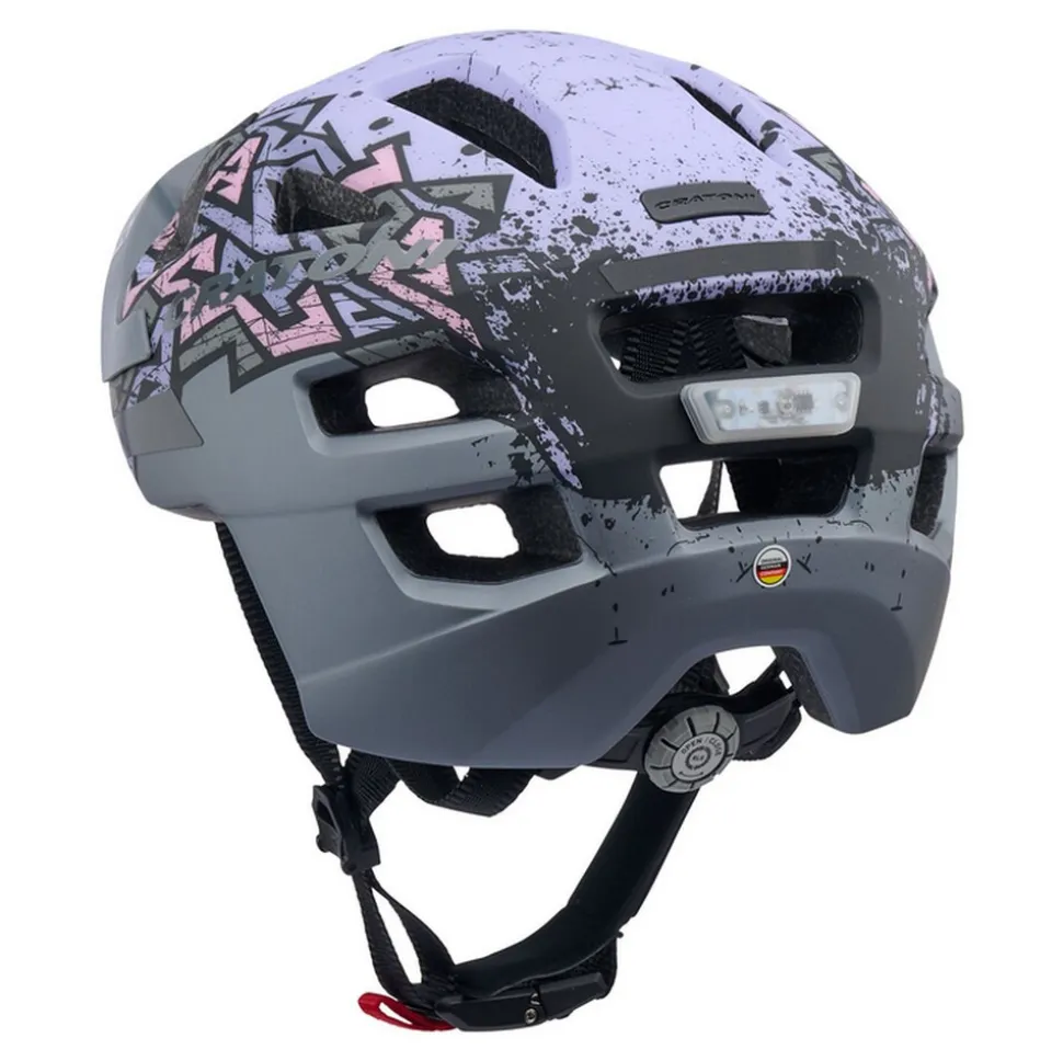 CRATONI Fahrradhelm Maxster Pro, wild lavender matt