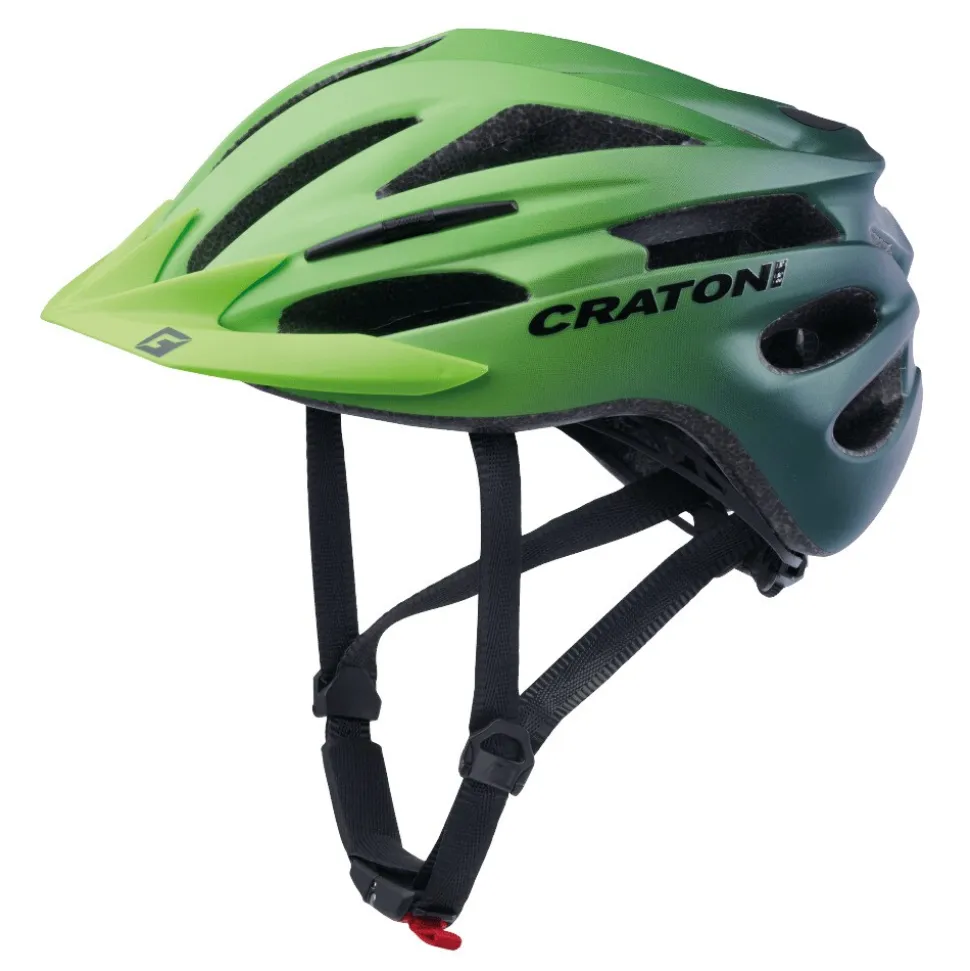 CRATONI Fahrradhelm Pacer Jr. lime-green matt