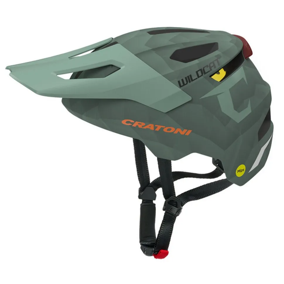CRATONI Kinder-/Jugendhelm "WildCat MIPS", salbeigrün