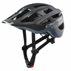 CRATONI MTB-Fahrradhelm AllRace, schwarz-grau