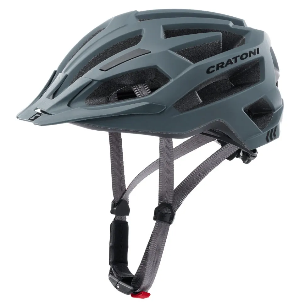 CRATONI MTB - Fahrradhelm C-Flash grau matt