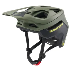 CRATONI MTB Fahrradhelm Madflex MIPS Recco, oliv matt