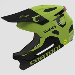 CRATONI MTB-Kinder-/Jugendhelm "Madcat Mips", limette