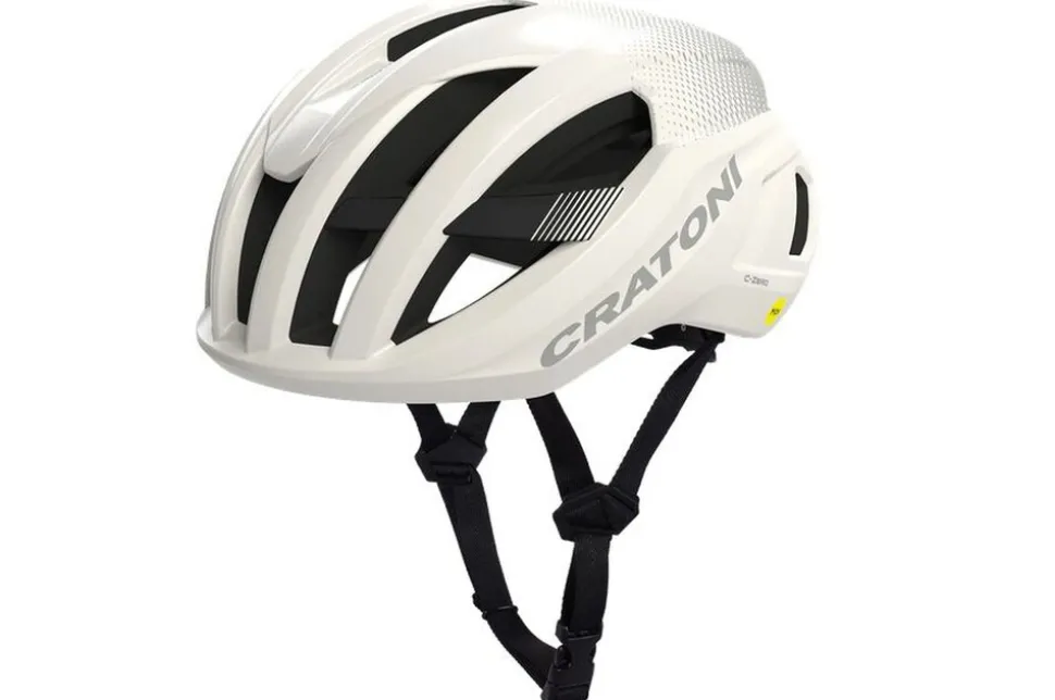 CRATONI Rennrad- Fahrradhelm C-Zero MIPS, weiß