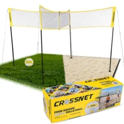 Crossnet Ultimate Bundle Volleyball 4 Felder bis zu 8 Personen