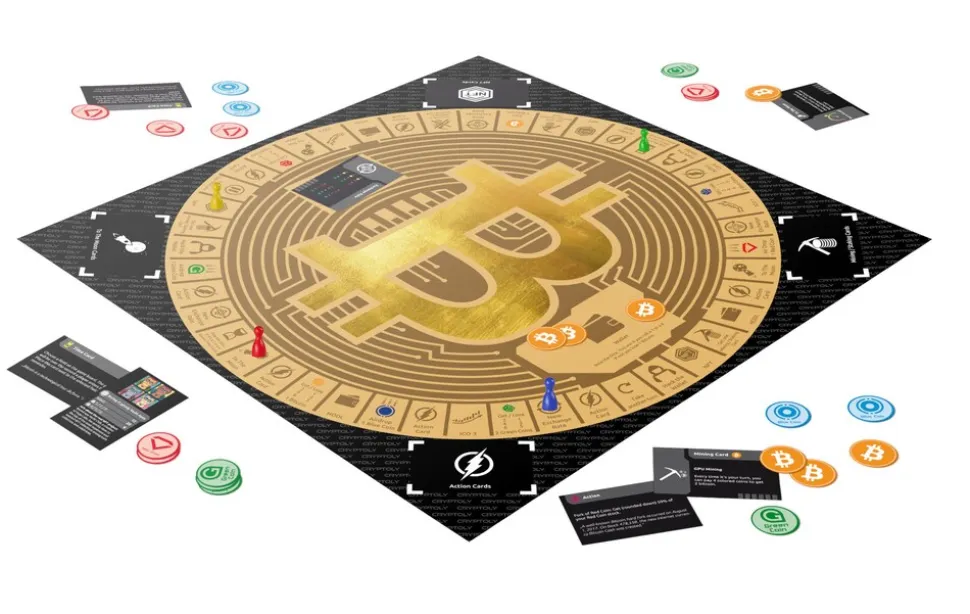 CRYPTOLY - Das Strategiespiel für die ganze Familie! Englische Version für 2-6 Spieler ab 8 Jahren