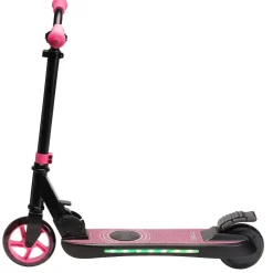 DENVER SCK-5500P Kinder E- Scooter pink (ab 6 Jahren, max. 10 km/h, bis zu 6 km, Tragfähigkeit 50kg, IPX4,)