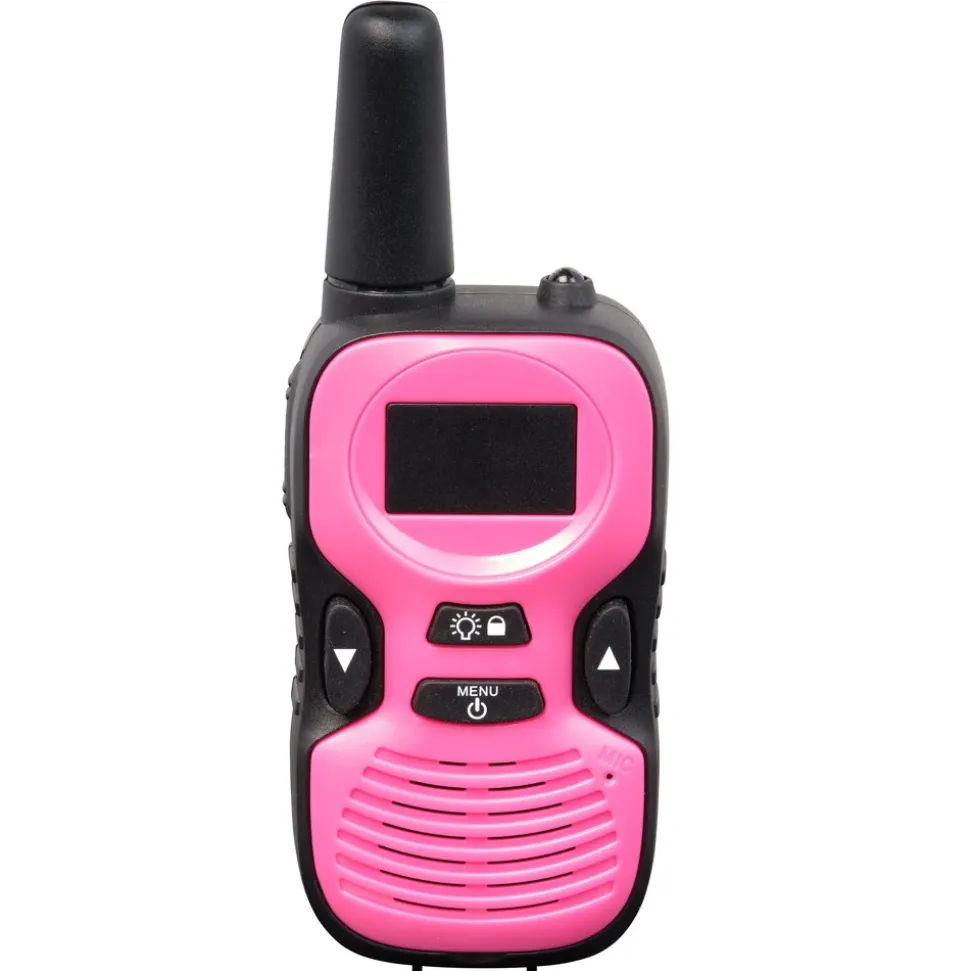 Denver WTK-441 Walkie Talkie Set Kinder – 2 Stück, rosa/blau