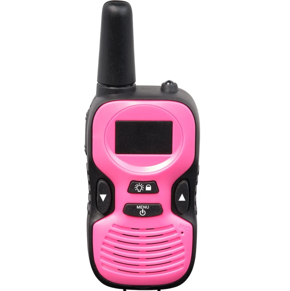 Denver WTK-441 Walkie Talkie Set Kinder – 2 Stück, rosa/blau