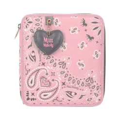 Depesche 2-Fach Federtasche Bandana Miss Melody 20 x 18,7 x 5,5 cm
