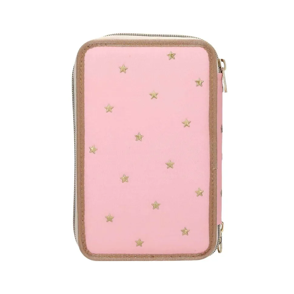 Depesche 3-Fach Federtasche CLASSIC inkl. Stifte Miss Melody 7,5 x 13 x 20 cm
