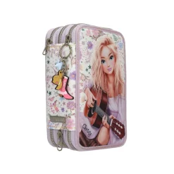 Depesche 3-Fach Federtasche COWGIRL TOPModel 7,5 x 13 x 20 cm