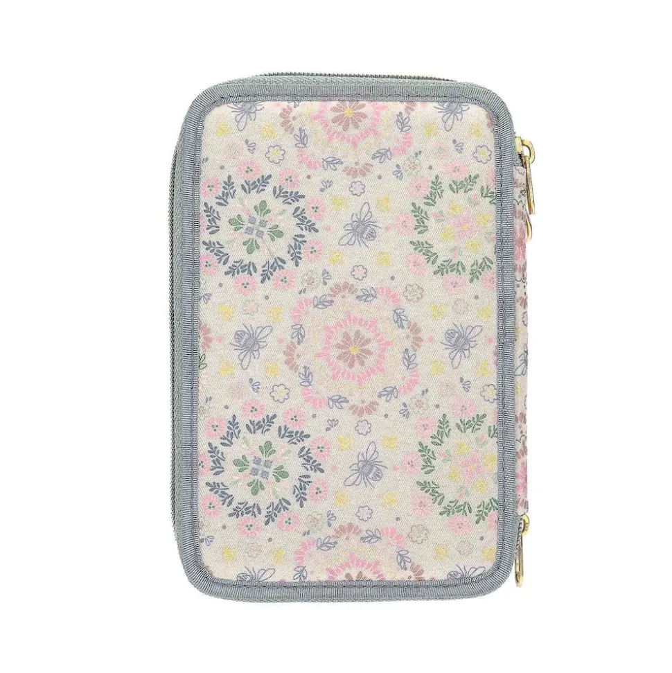 Depesche 3-Fach Federtasche FESTIVAL FUN TOPModel 7,5 x 13 x 20 cm
