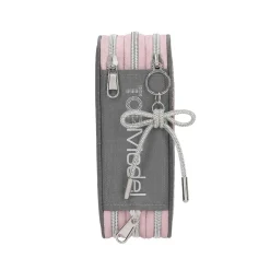 Depesche 3-Fach Federtasche MY BFF TOPModel 7,5 x 13 x 20 cm