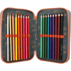 Depesche 3-Fach Federtasche Roar Dino World 20 x 13 cm