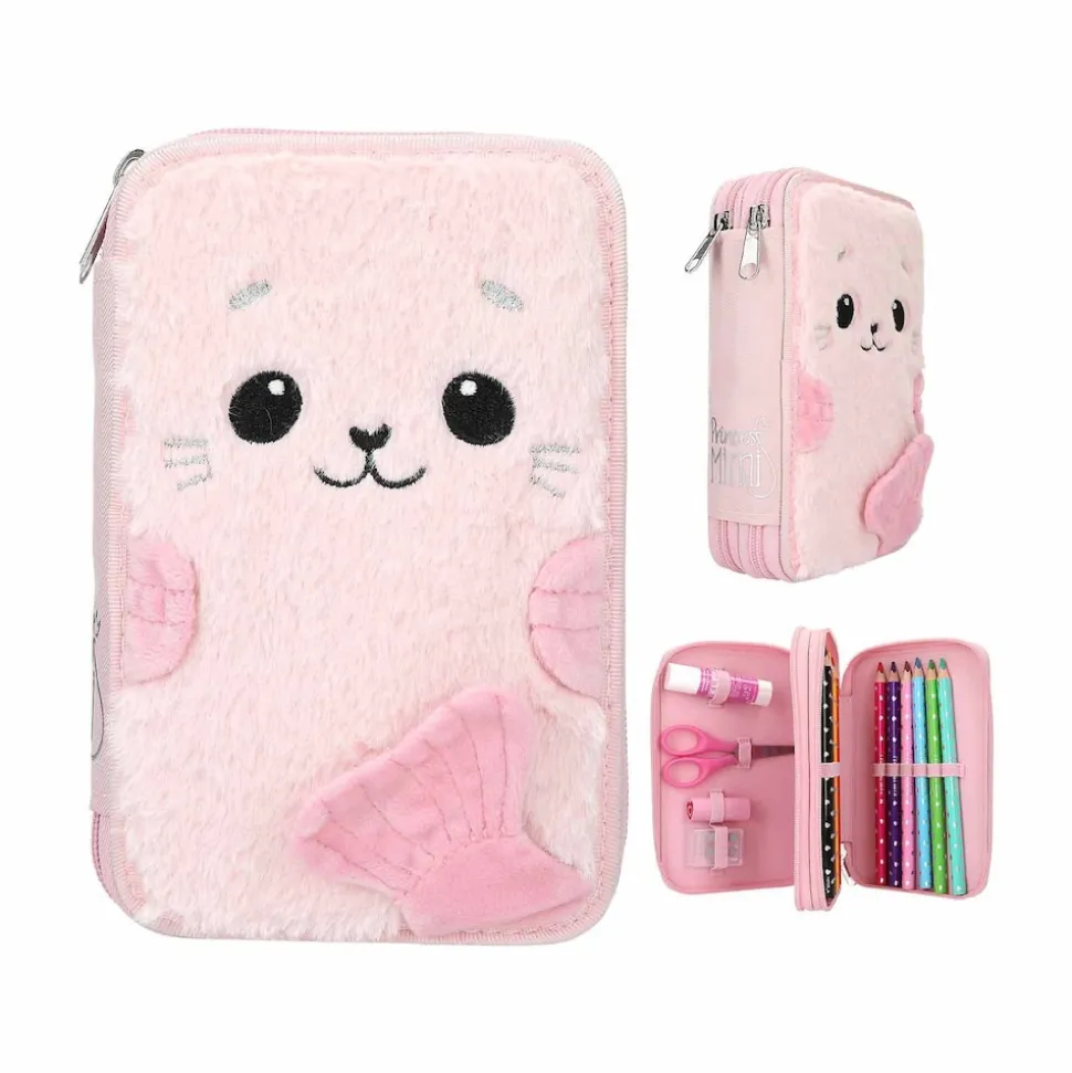 Depesche 2-Fach Federtasche ROBBY Princess Mimi 19 x 12 x 5 cm