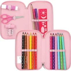 Depesche 2-Fach Federtasche ROBBY Princess Mimi 19 x 12 x 5 cm