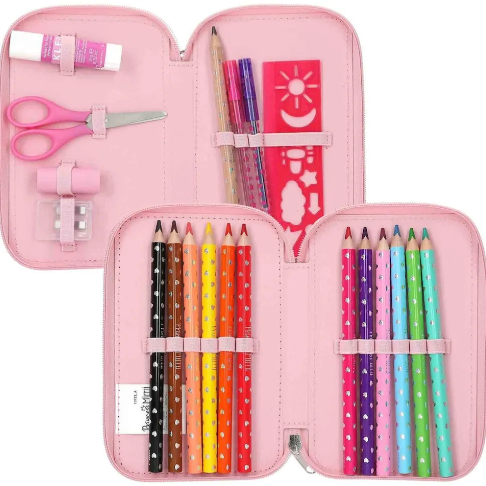 Depesche 2-Fach Federtasche ROBBY Princess Mimi 19 x 12 x 5 cm