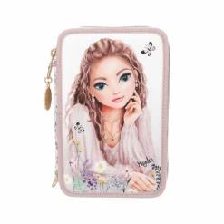 Depesche 3-Fach Federtasche SUMMER FEELING inkl. Stifte TOPModel 7,5 x 13 x 20 cm