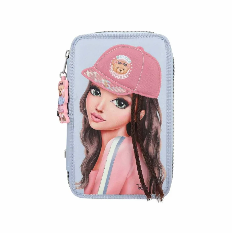Depesche 3-Fach Federtasche TEAM TEDDY TOPModel 20 x 13 x 7,5 cm