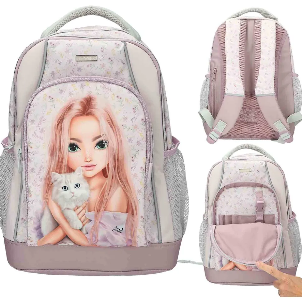 Depesche Schulrucksack BLOOMING KITTY TOPModel 19 x 30 x 40 cm