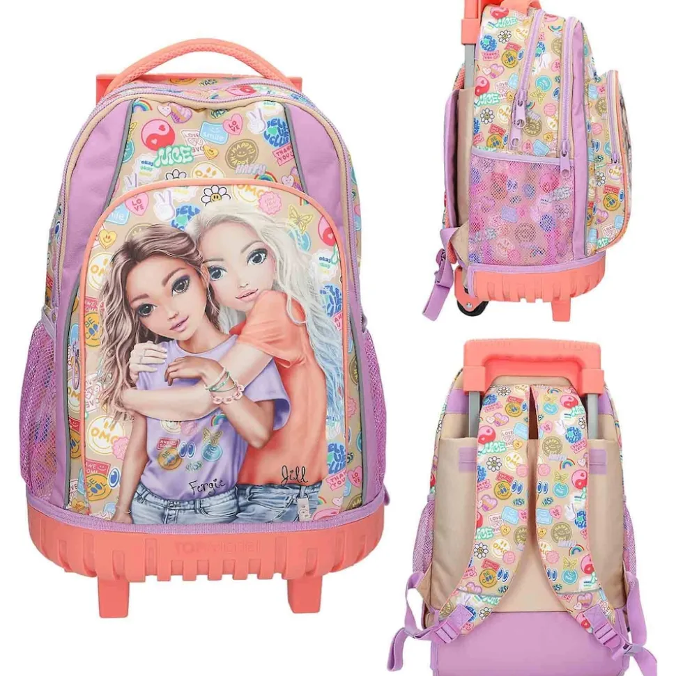 Depesche Schulrucksack Trolley GIRL POWER TOPModel 25 x 32 x 37,5 cm