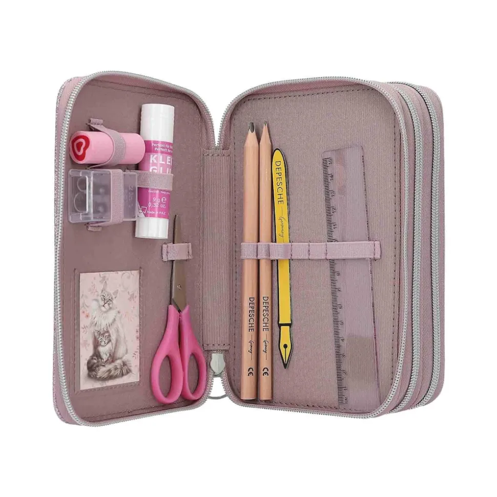 Depesche Schul-Set BLOOMING KITTY TOPModel 2er Set