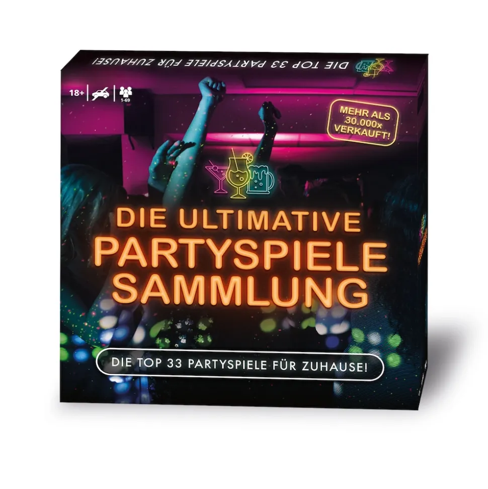 Die ultimative Partyspielesammlung - Die Top 33 Partyspiele für Zuhause!