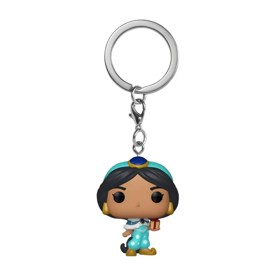 Disney Princess POP! Vinyl Schlüsselanhänger 4 cm Holiday Jasmine