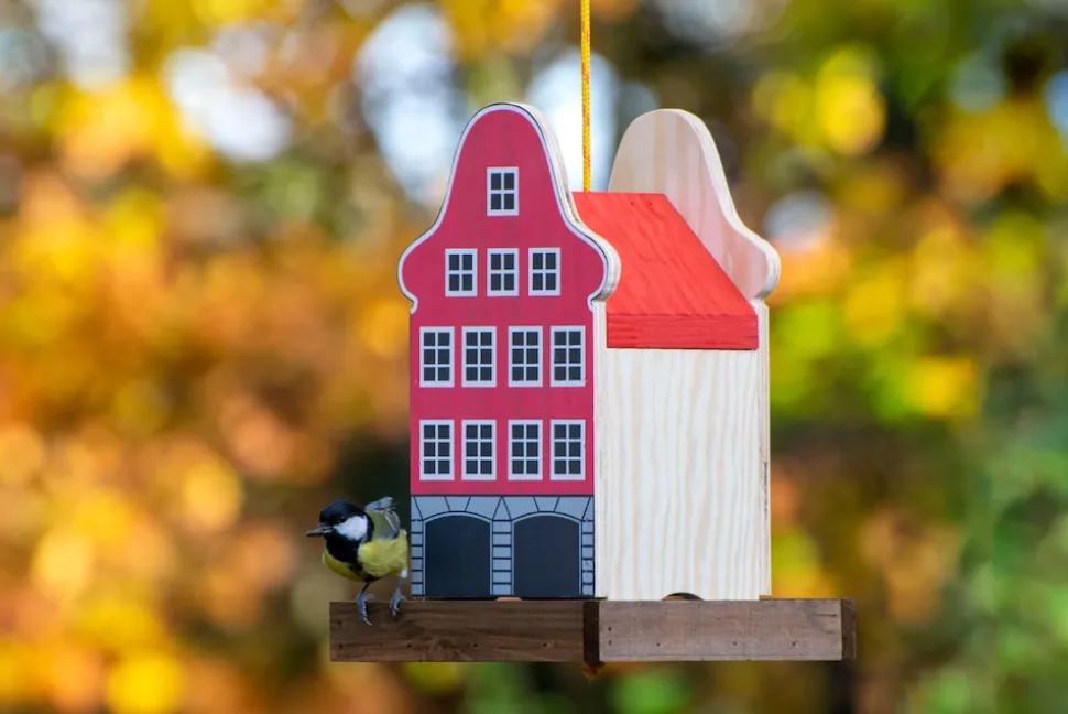 dobar Buntes Deko-Vogelhaus "Münster"