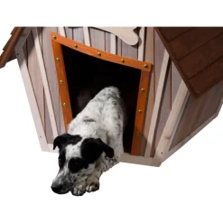 dobar große Hundehütte mit entfernbarem Boden | ca. 90x77x109 cm