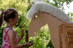 dobar Großes Spielpferd aus Holz - versch. Ausführungen