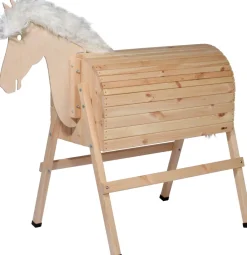 dobar Großes Spielpferd aus Holz - versch. Ausführungen