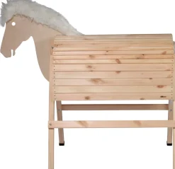 dobar Großes Spielpferd aus Holz - versch. Ausführungen