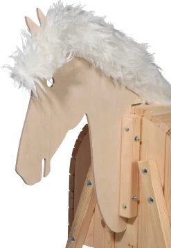 dobar Großes Spielpferd aus Holz - versch. Ausführungen