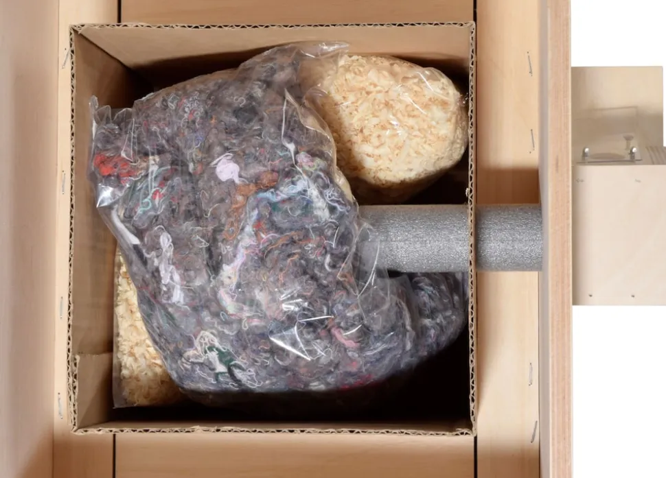 dobar Hummelnistkasten mit Füllmaterial