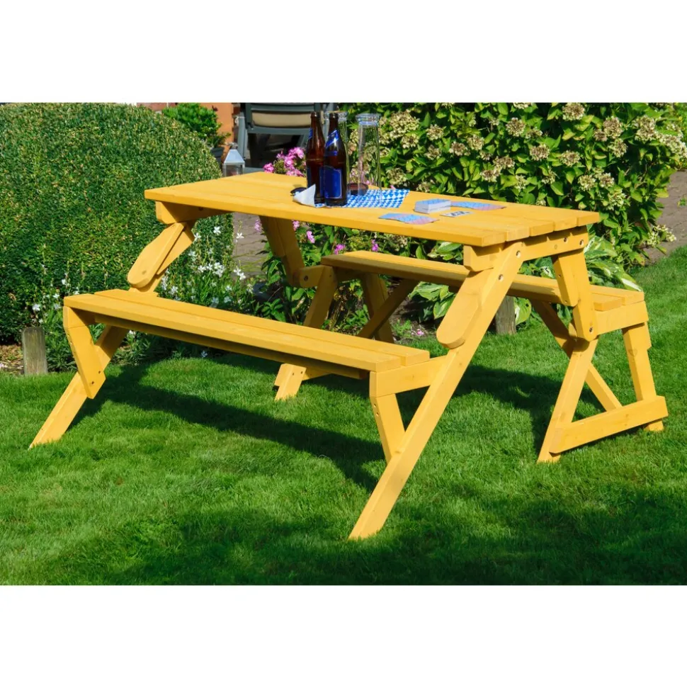 Dobar 2in1 Picknicktisch und Sitzbank