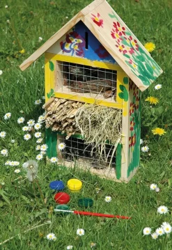 dobar Insektenhotel Bausatz mit Farbe - versch. Ausführungen