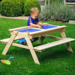 dobar Kinder Picknicktisch inkl. Matschkiste