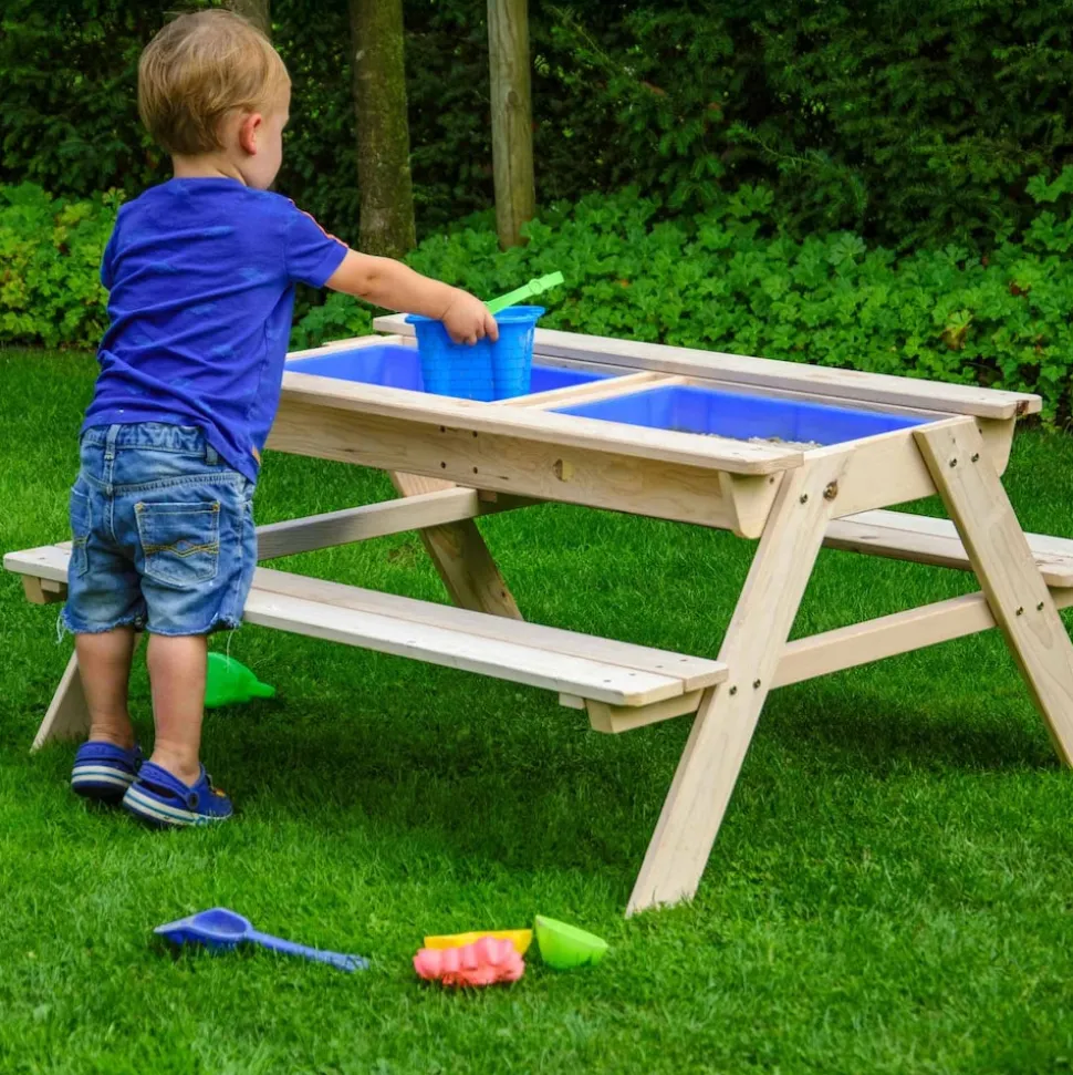 dobar Kinder Picknicktisch inkl. Matschkiste